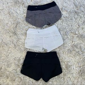 lululemon speed short bundle